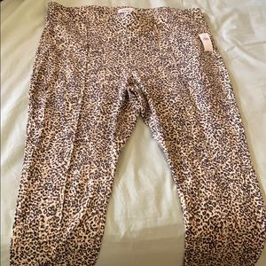 NWT Cheetah Print Stevie Pants from Old Navy